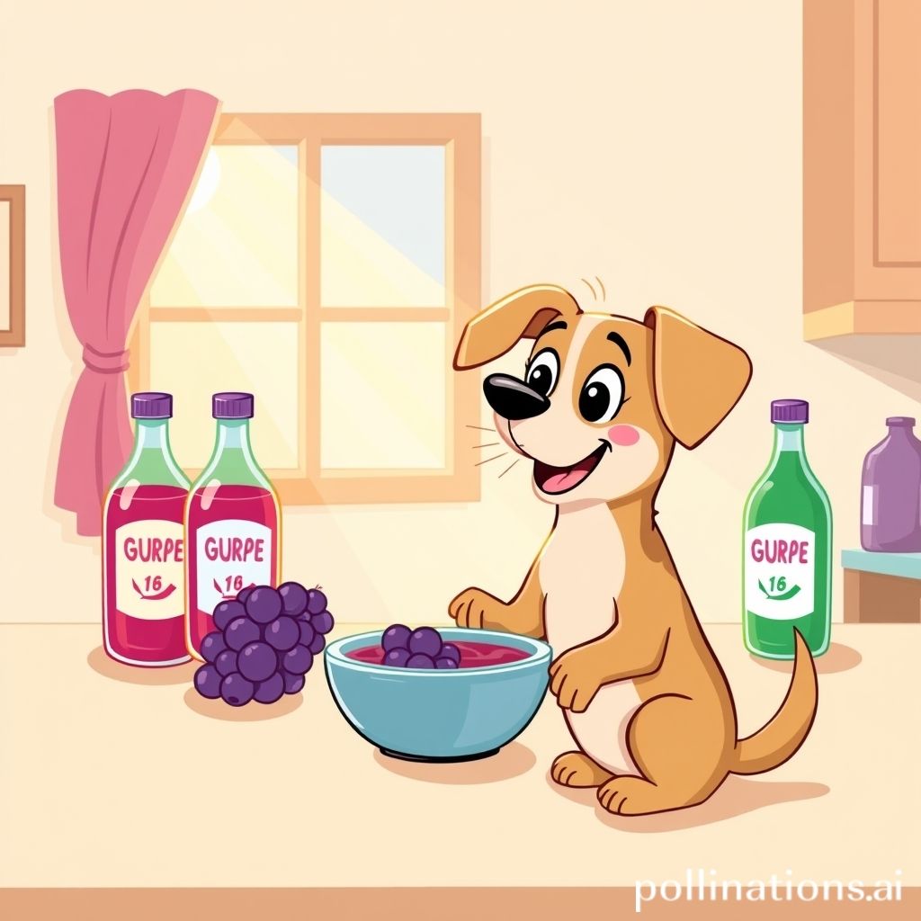 Tips for Serving Grape Juice to Dogs